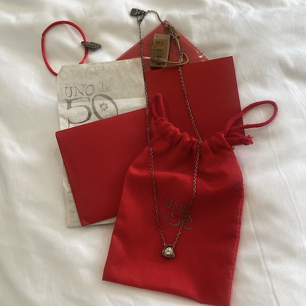 UNO de 50 silver necklace